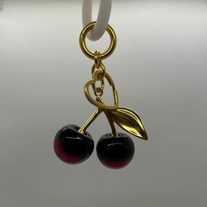 Black Cherry Purse Charm